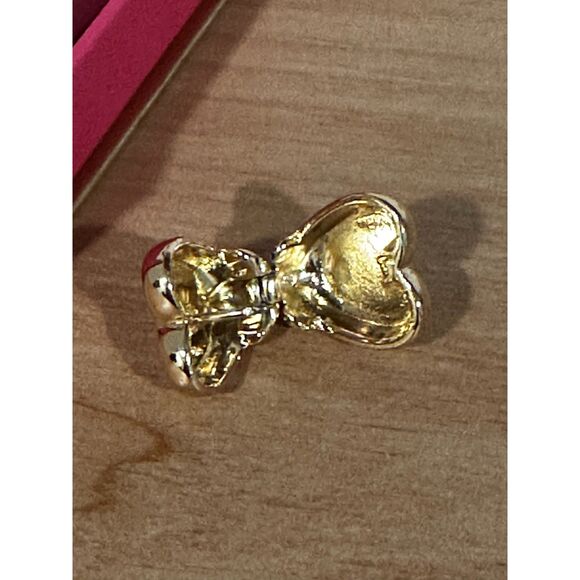 House of Harlow 1960 Glass Stone Gold Heart Cuff Earrings NIB - Picture 2 of 7